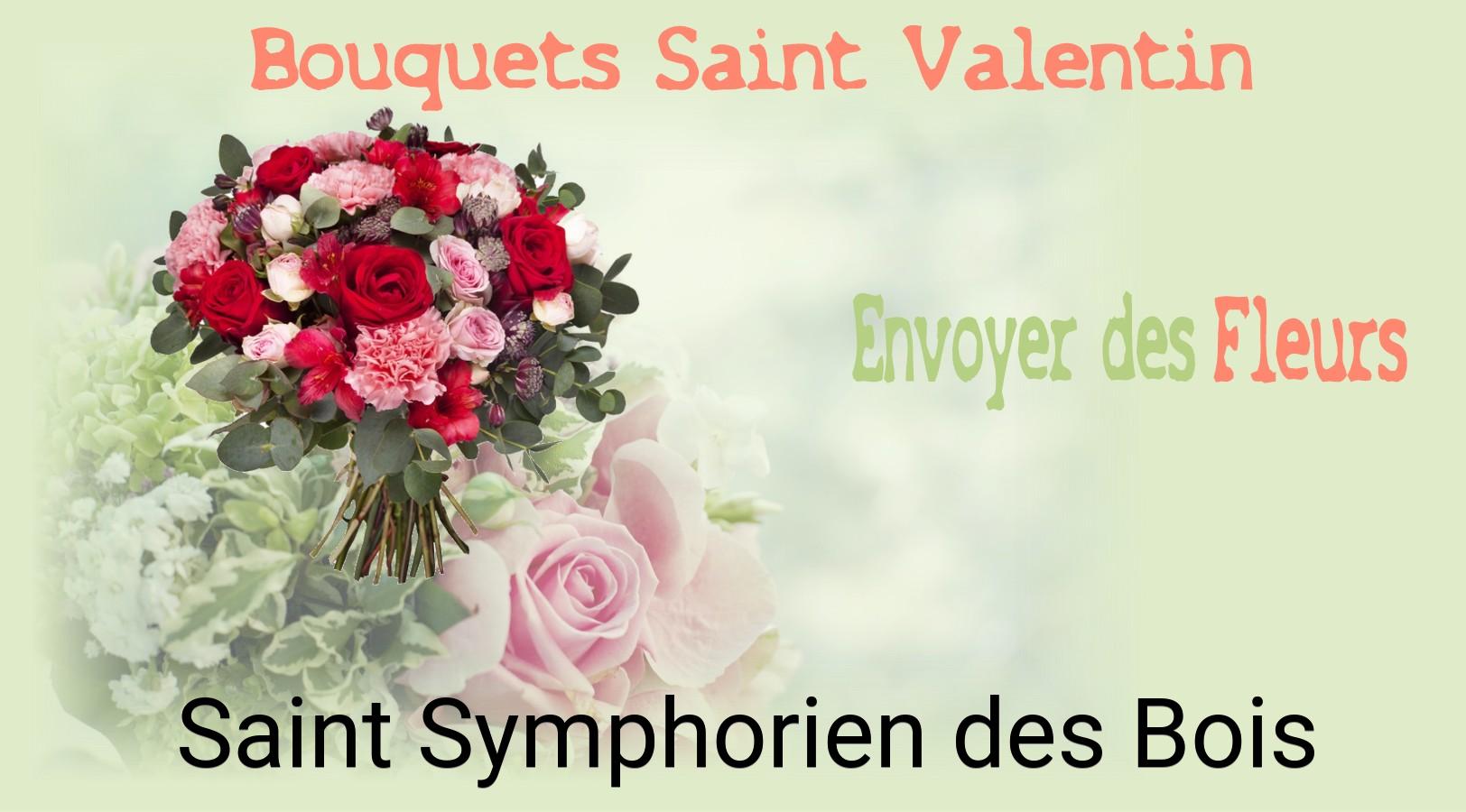 Roses de Saint-Valentin livrées à Saint-Symphorien-des-Bois